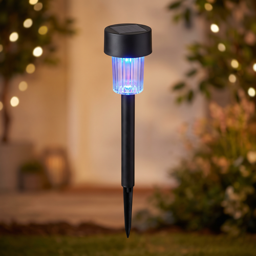 Solarne RGB lampe za dvorište – komplet 5 kom