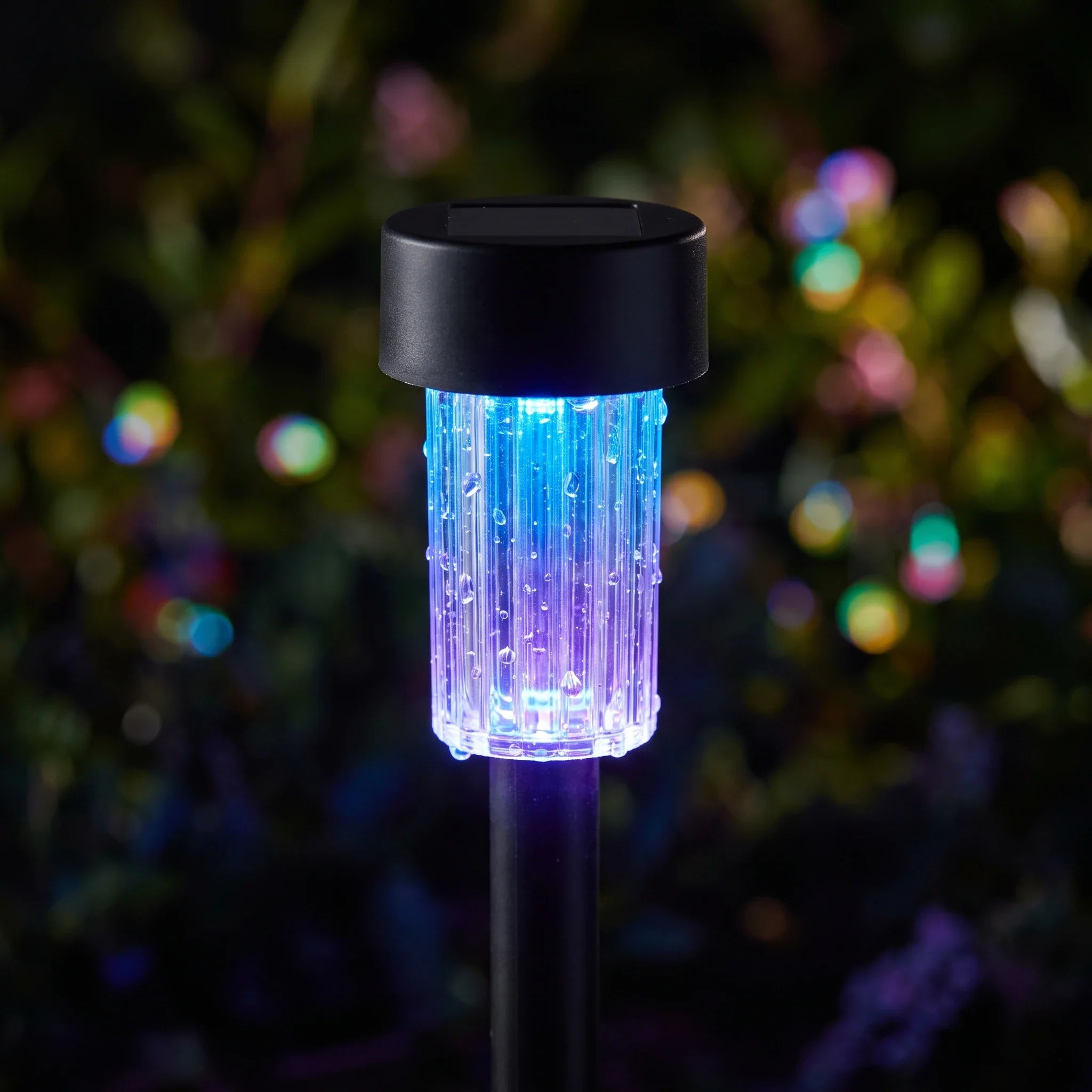 Solarna RGB lampa - prikaz